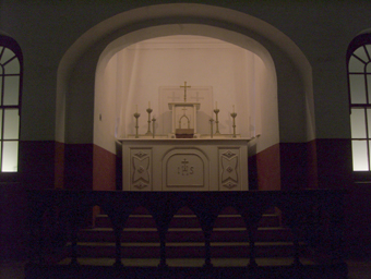 Kilmainham Gaol, Kilmainham 16 – The Red Chapel Altar